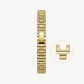 Extra Strap for Women's Gold Watches (4Pcs) - FIYTA
