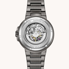 FIYTA Space Rocket Men's Automatic Watch DGA35011.HHH detail image (Black Dial / Black Strap)