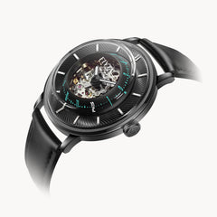 Extreme Collection Men's Automatic 3D Time Display Watch - FIYTA (WGA868003.BBB)