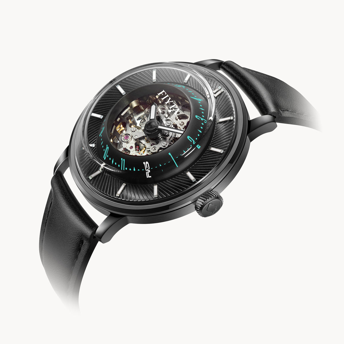 Extreme Collection Men's Automatic 3D Time Display Watch - FIYTA