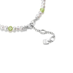 Sugar Cube Collection Women Pearl Bracelet - Mint Green