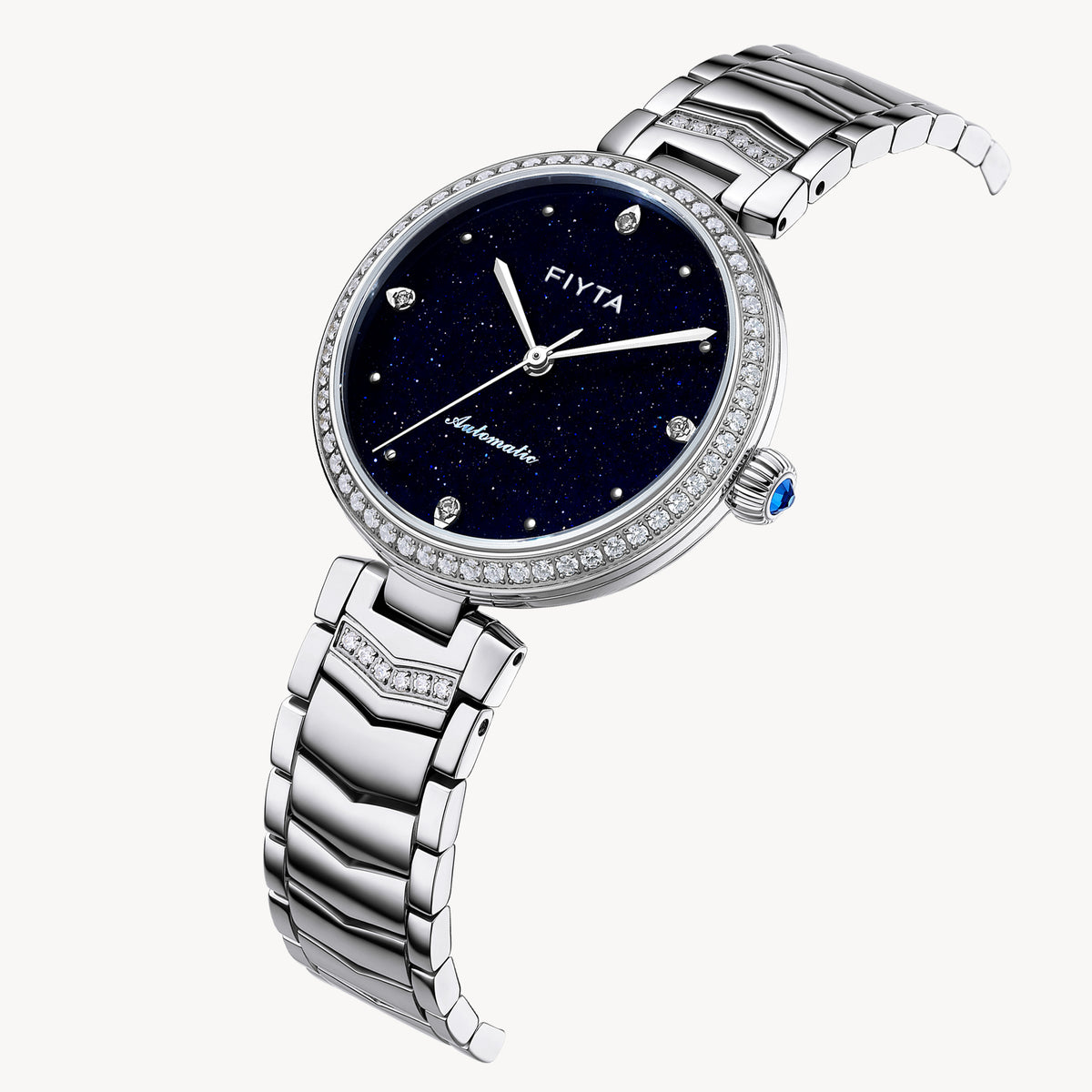 Heartouching Collection Classic Diamond Automatic Watch - FIYTA
