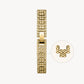 Extra Strap for Women's Gold Watches (4Pcs) - FIYTA