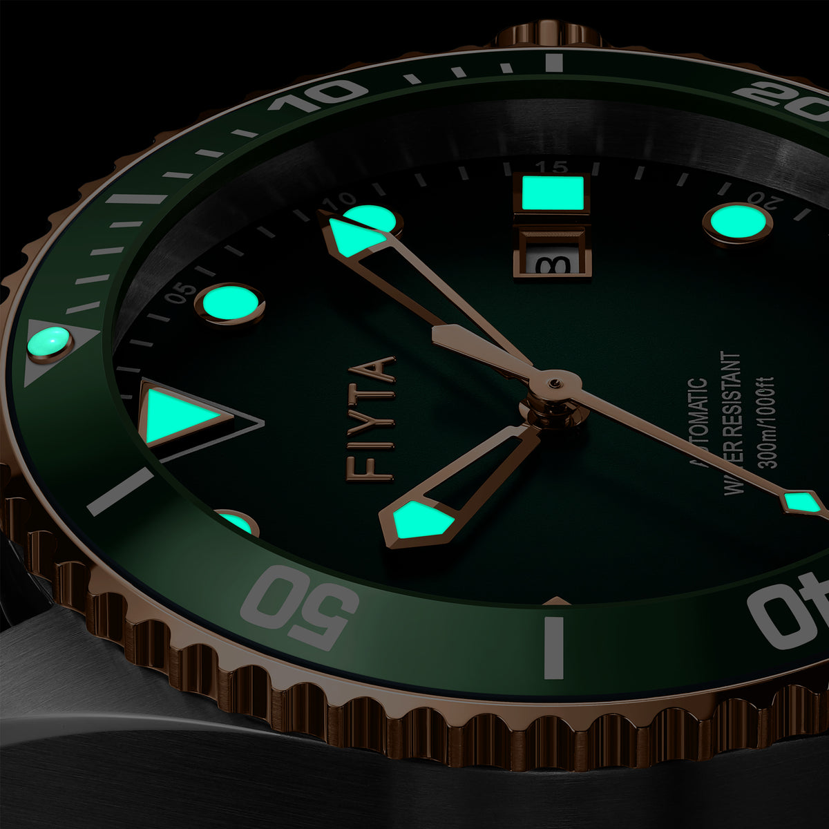 Yachtsman Collection Men's Mechanical Diver Watch - FIYTA