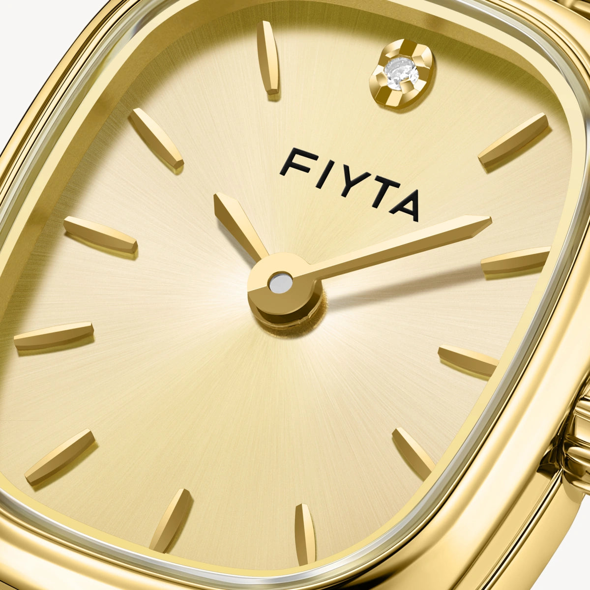 Gold Watches with Real Diamond Dial - FIYTA
