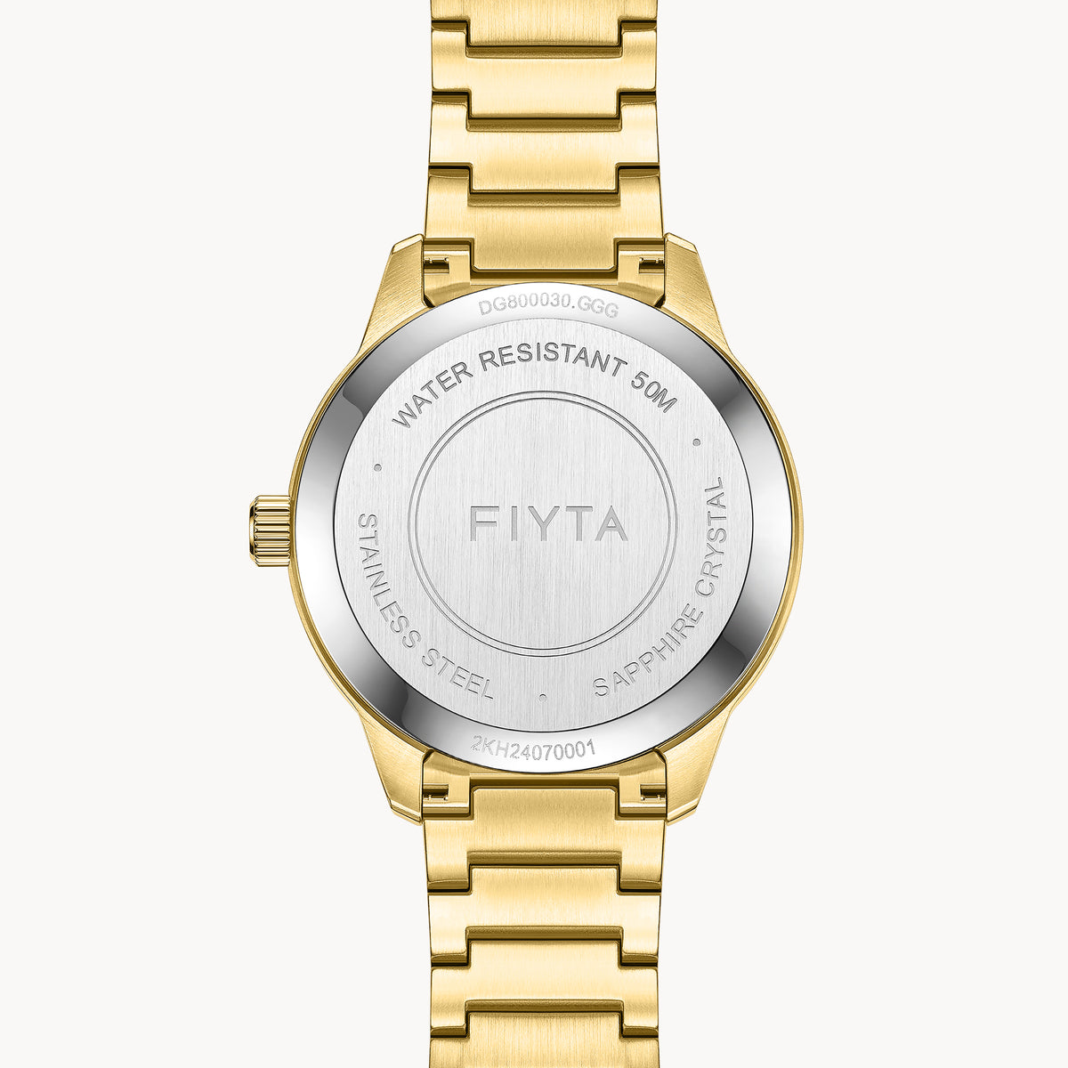 Joyart Collection Men's Quartz Gold Watches - FIYTA