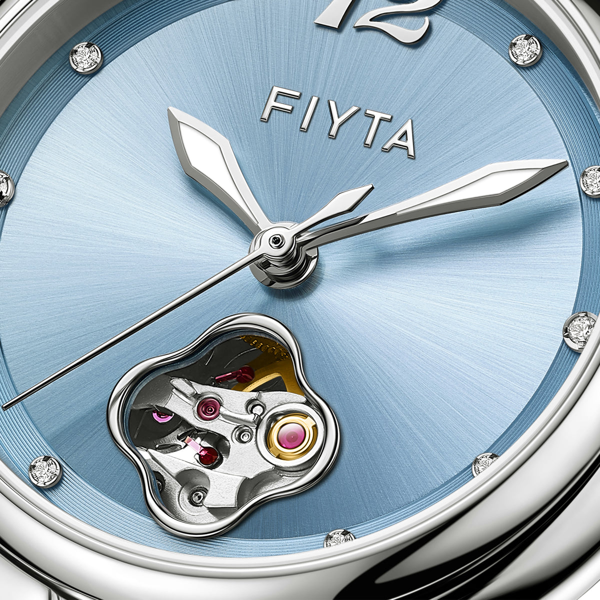 Enchanting Collection Celestial Blue Women's Mechanical Watches - FIYTA