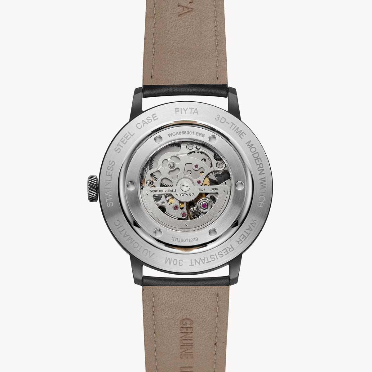 Extreme Collection Men's Automatic 3D Time Display Watch - FIYTA