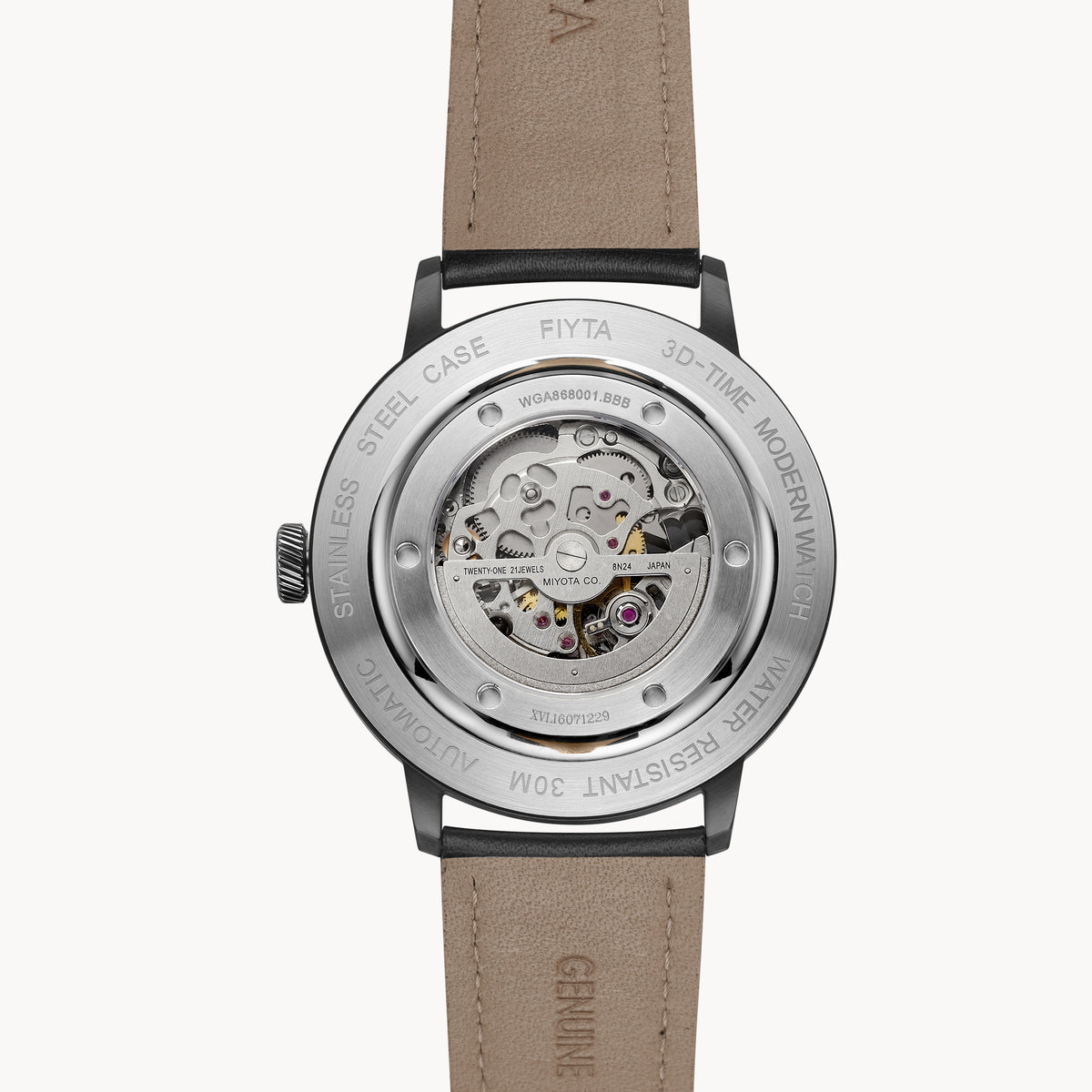 Extreme Collection Men's Automatic 3D Time Display Watch - FIYTA