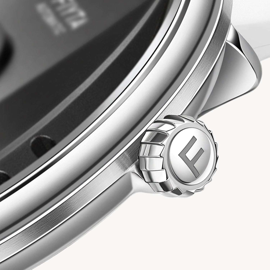 Interstellar Collection "Space Shuttle" Men's Mechanical Watch - FIYTA (Black Dial / Black Strap)