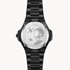 FIYTA Astronaut Quartz Men's Quartz Watch G880022.BBB detail image (Black Dial / Black Strap)