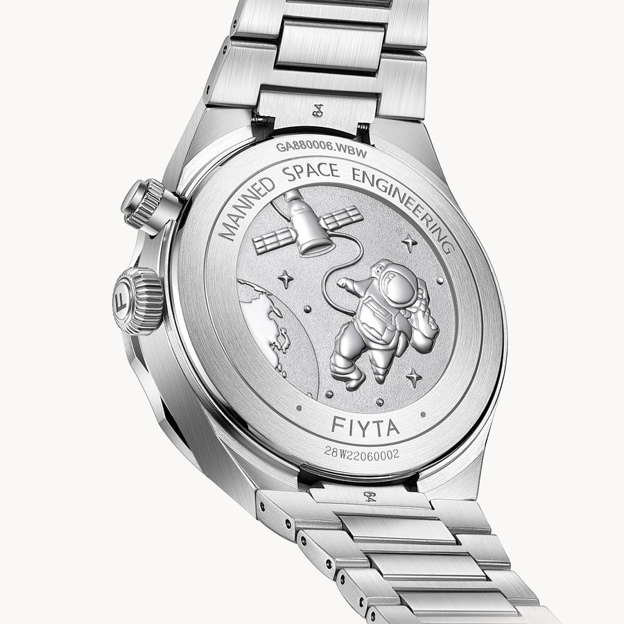 Aeronuatics Collection Men's Mechanical Watch with Meteorite Dial - FIYTA