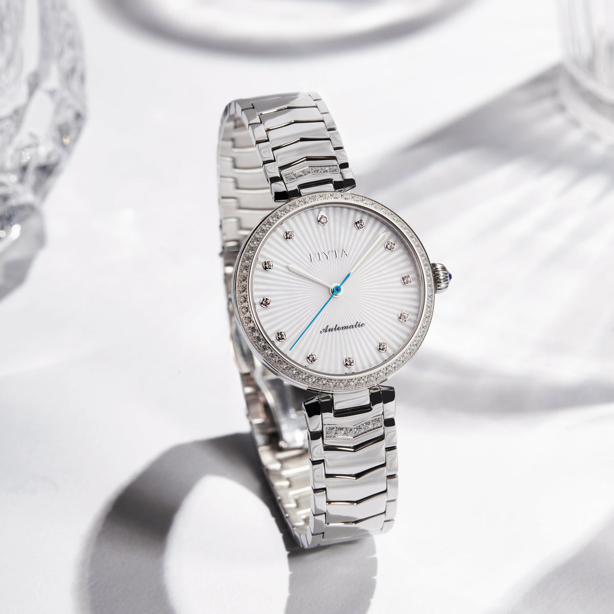 Heartouching Collection Classic Diamond Automatic Watch - FIYTA