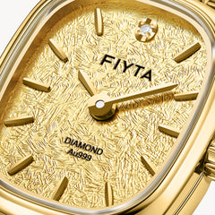 Gold Watches with 24K Gold-Leaf Dial - FIYTA (L865032.GGG)