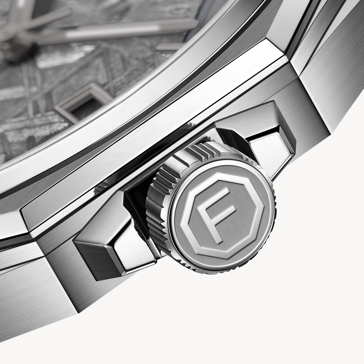 Aeronuatics Collection Men's Ultra-thin Mechanical Movement Watch with Meteorite Dial - FIYTA