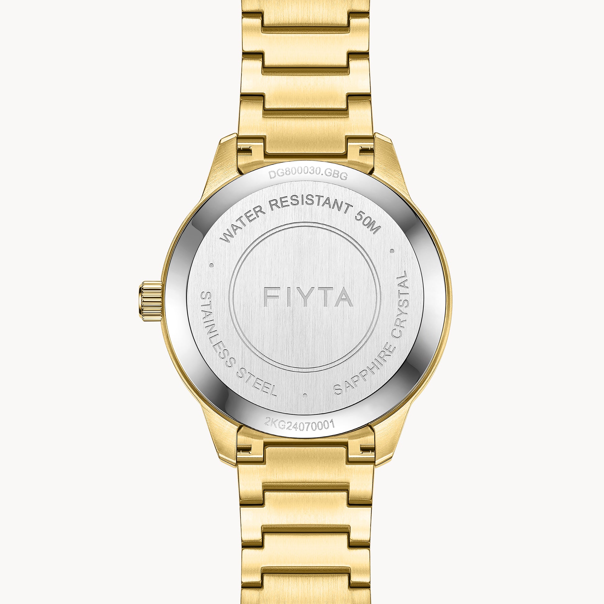 Joyart Collection Men's Quartz Gold Watches - FIYTA
