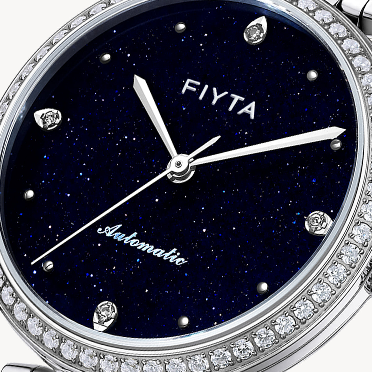 Heartouching Collection Classic Diamond Automatic Watch - FIYTA