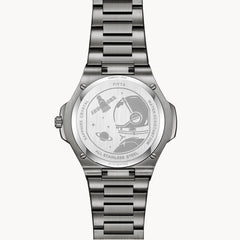 FIYTA Astronaut Quartz Men's Quartz Watch G880021.HHH detail image (Black Dial / Grey Strap)