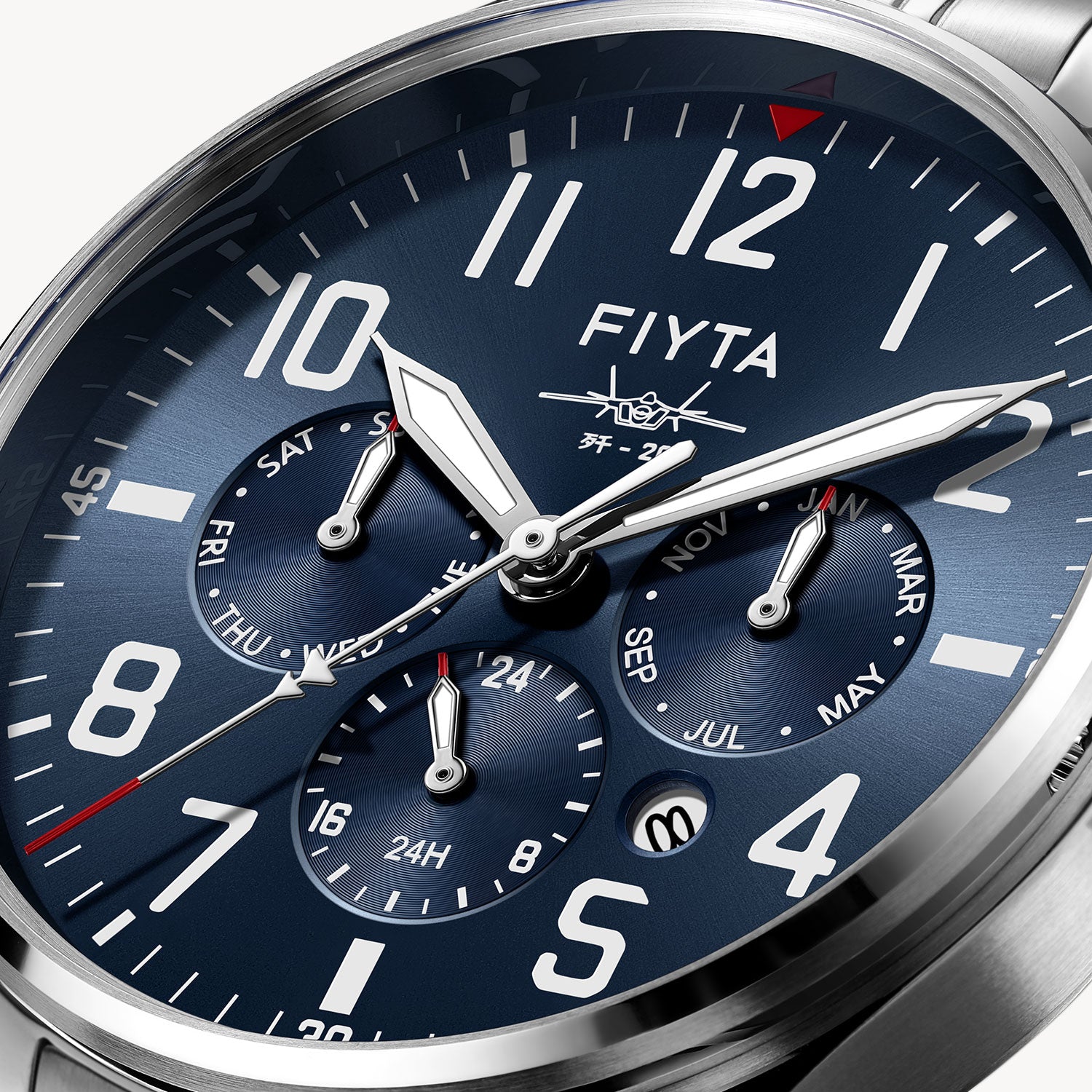Mach Collection J-20 Fighter Special Edition Men's Mechanical Watch - FIYTA