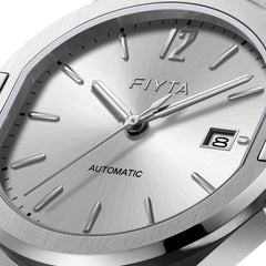 FIYTA Astronaut Automatic Men's Automatic Watch GA856000.WWW detail image (Silver Dial / Silver Strap)