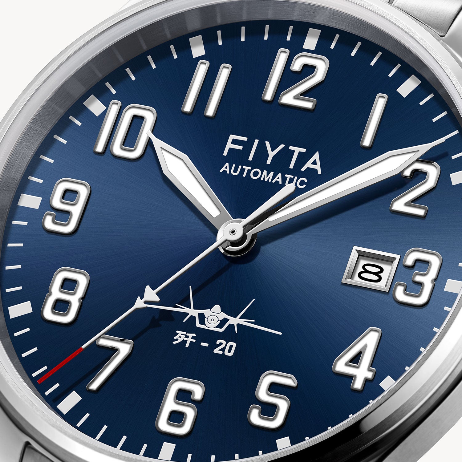 Mach Collection J-20 Fighter Elite Edition Men's Mechanical Watch - FIYTA