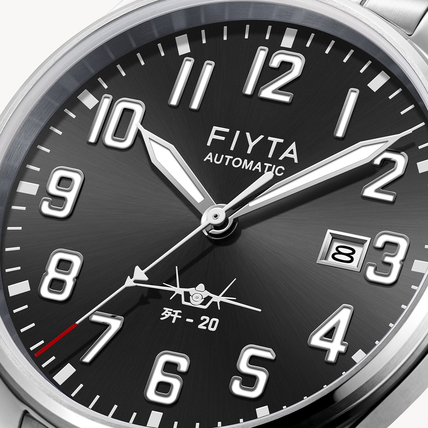 Mach Collection J-20 Fighter Elite Edition Men's Mechanical Watch - FIYTA