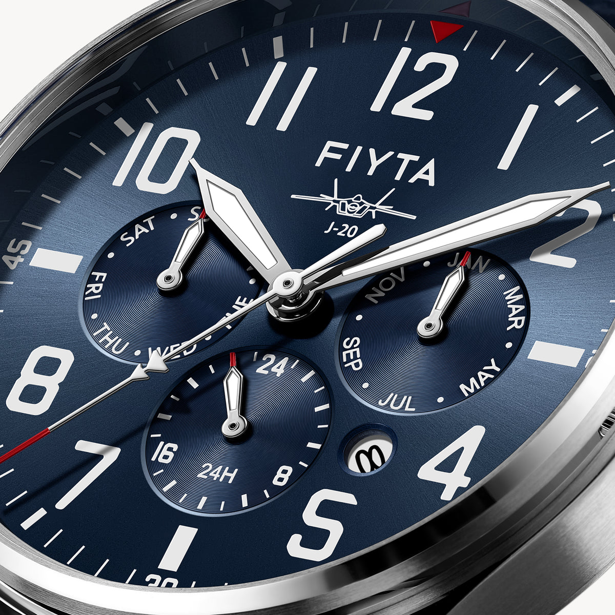 Mach Collection J-20 Fighter Special Edition Men's Mechanical Watch - FIYTA
