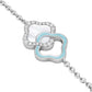 Lucky Persimmon Collection Women Bracelet - Azure Snow Glow - FIYTA