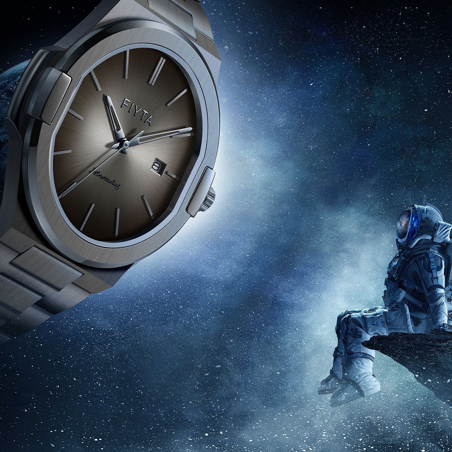 Aeronuatics Collection "Astronaut" Men's Quartz Watch - FIYTA