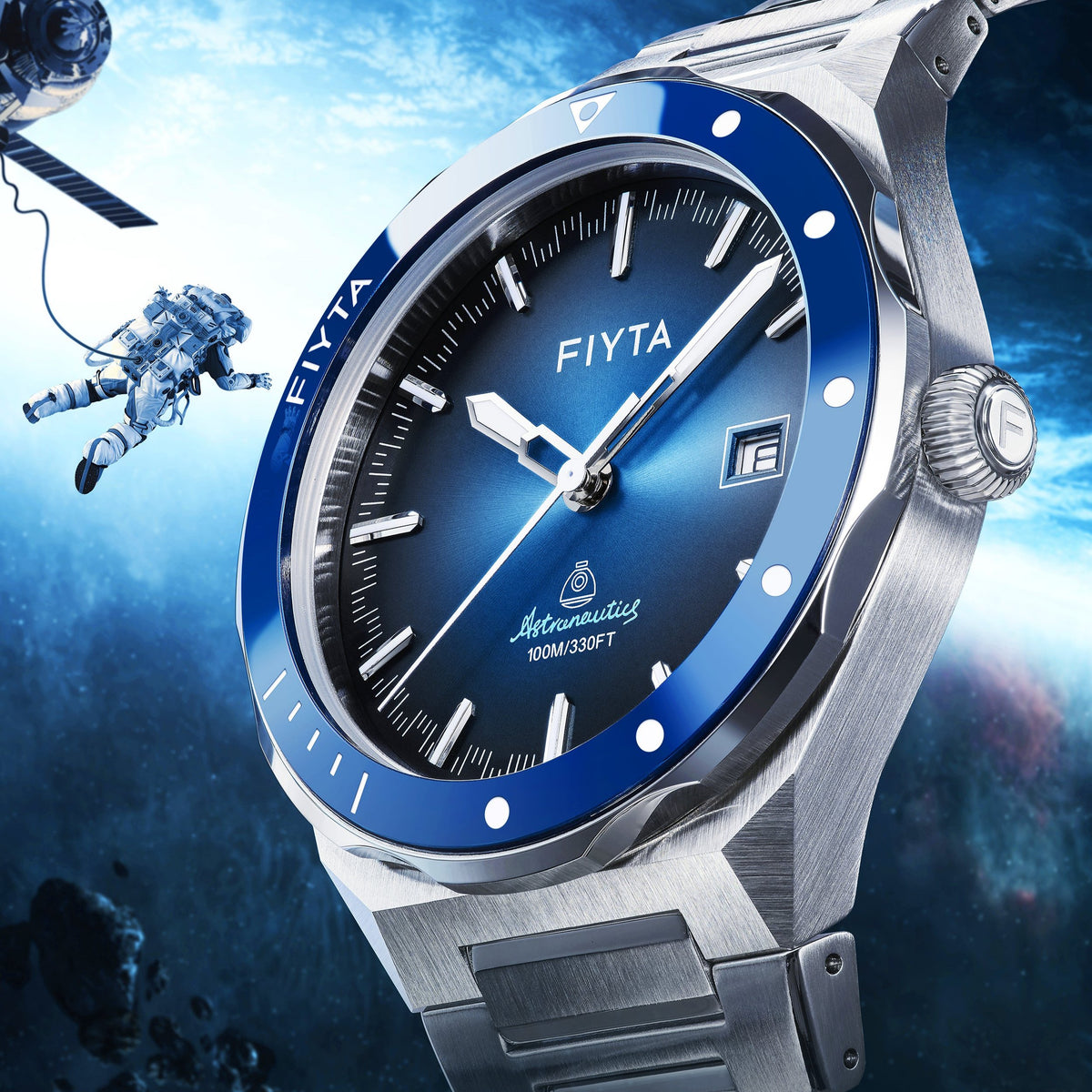 Aeronuatics Collection Series Men's Mechanical Automatic Watch - FIYTA