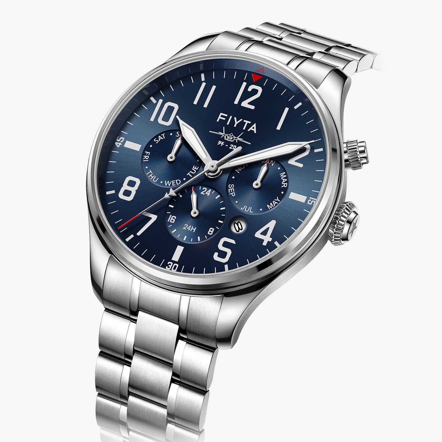 Mach Collection J-20 Fighter Special Edition Men's Mechanical Watch - FIYTA