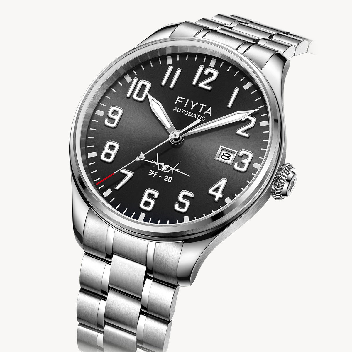 Mach Collection J-20 Fighter Elite Edition Men's Mechanical Watch - FIYTA