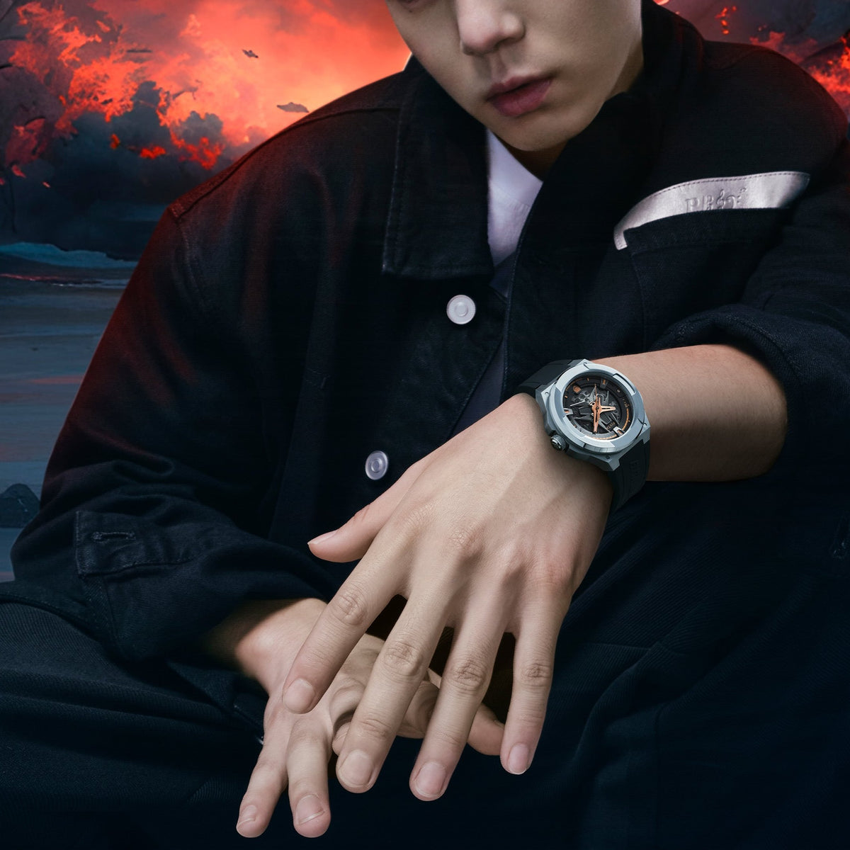 Interstellar Collection Tiger Men's Mechanical Watch - FIYTA