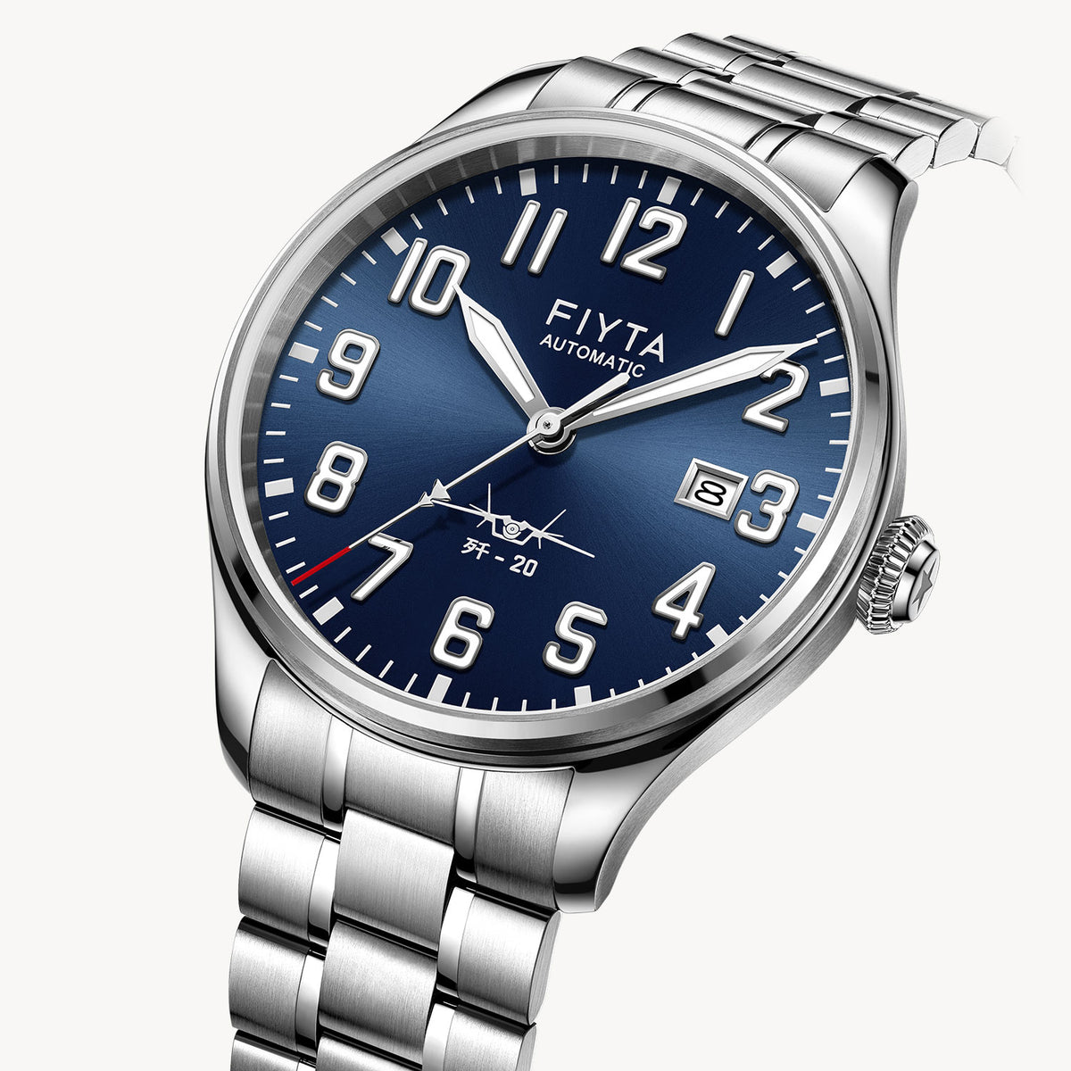 Mach Collection J-20 Fighter Elite Edition Men's Mechanical Watch - FIYTA