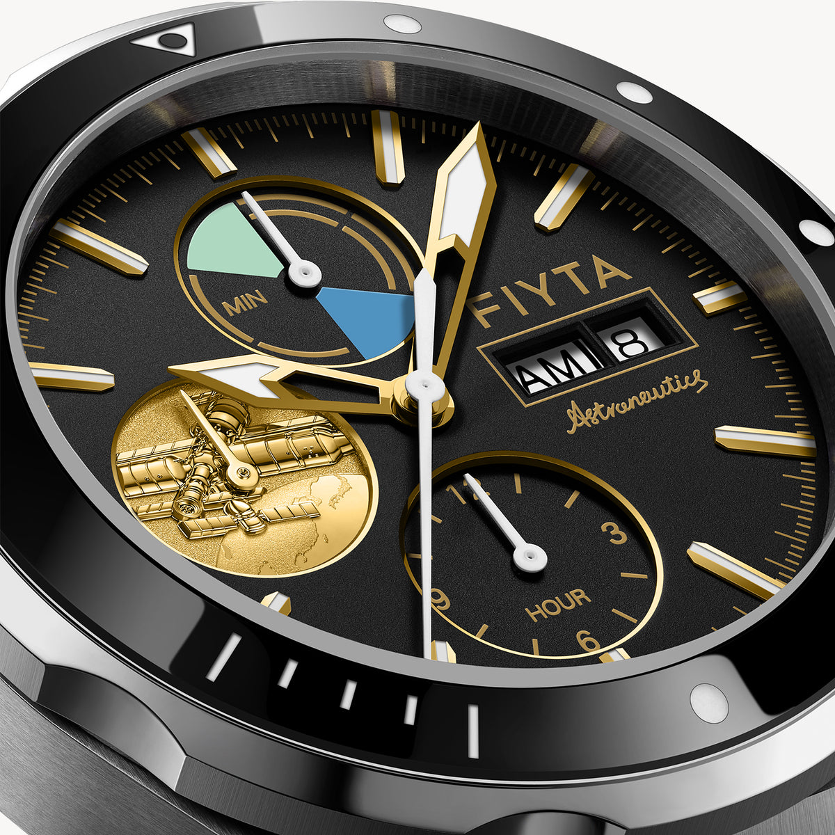 Aeronuatics Collection Space Station Men's Mechanical Automatic Watch-Limited Edition - FIYTA