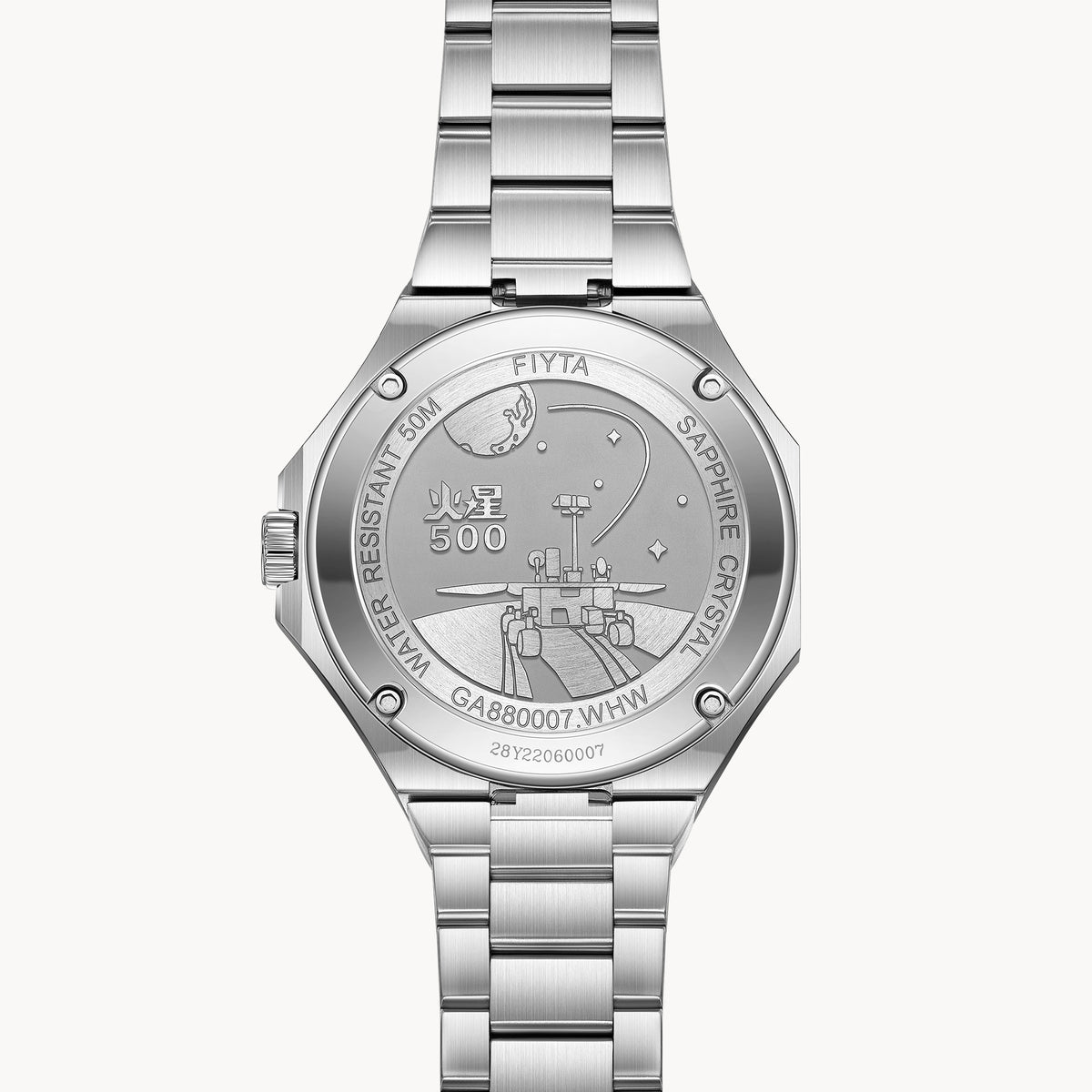 Aeronuatics Collection Men's Mechanical Watch with Meteorite Dial - FIYTA