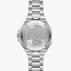 FIYTA Mars-500 Men's Automatic Watch GA880007.WHW detail image (Grey Dial / Silver Strap / Stainless steel (GA880007.WHW))