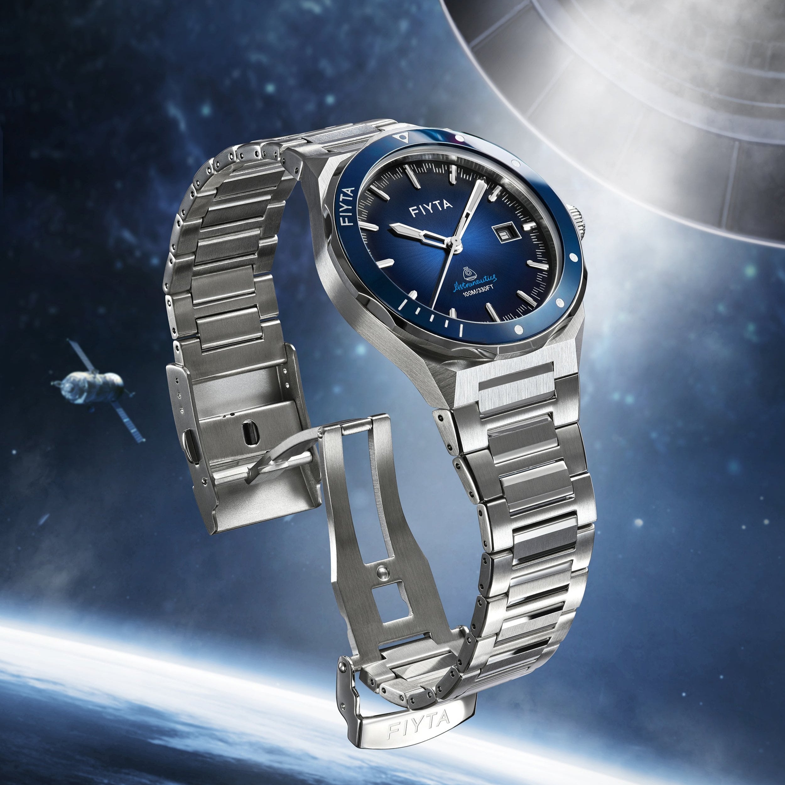 Aeronuatics Collection Series Men's Mechanical Automatic Watch - FIYTA