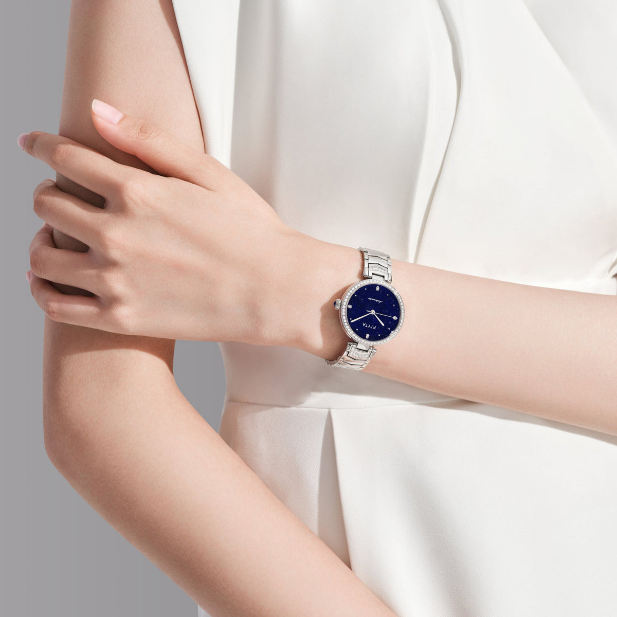 Heartouching Collection Classic Diamond Automatic Watch - FIYTA