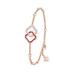 Lucky Persimmon Collection Women Bracelet - Scarlet Fortune - FIYTA