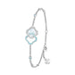 Lucky Persimmon Collection Women Bracelet - Azure Snow Glow - FIYTA