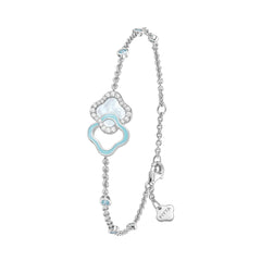 Lucky Persimmon Collection Women Bracelet - Azure Snow Glow - FIYTA