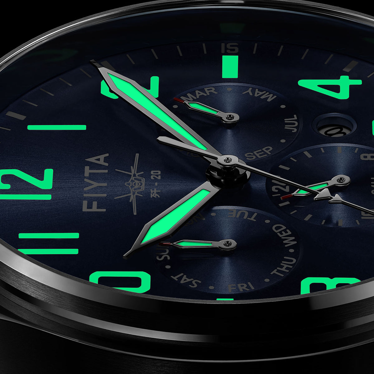 Mach Collection J-20 Fighter Special Edition Men's Mechanical Watch - FIYTA