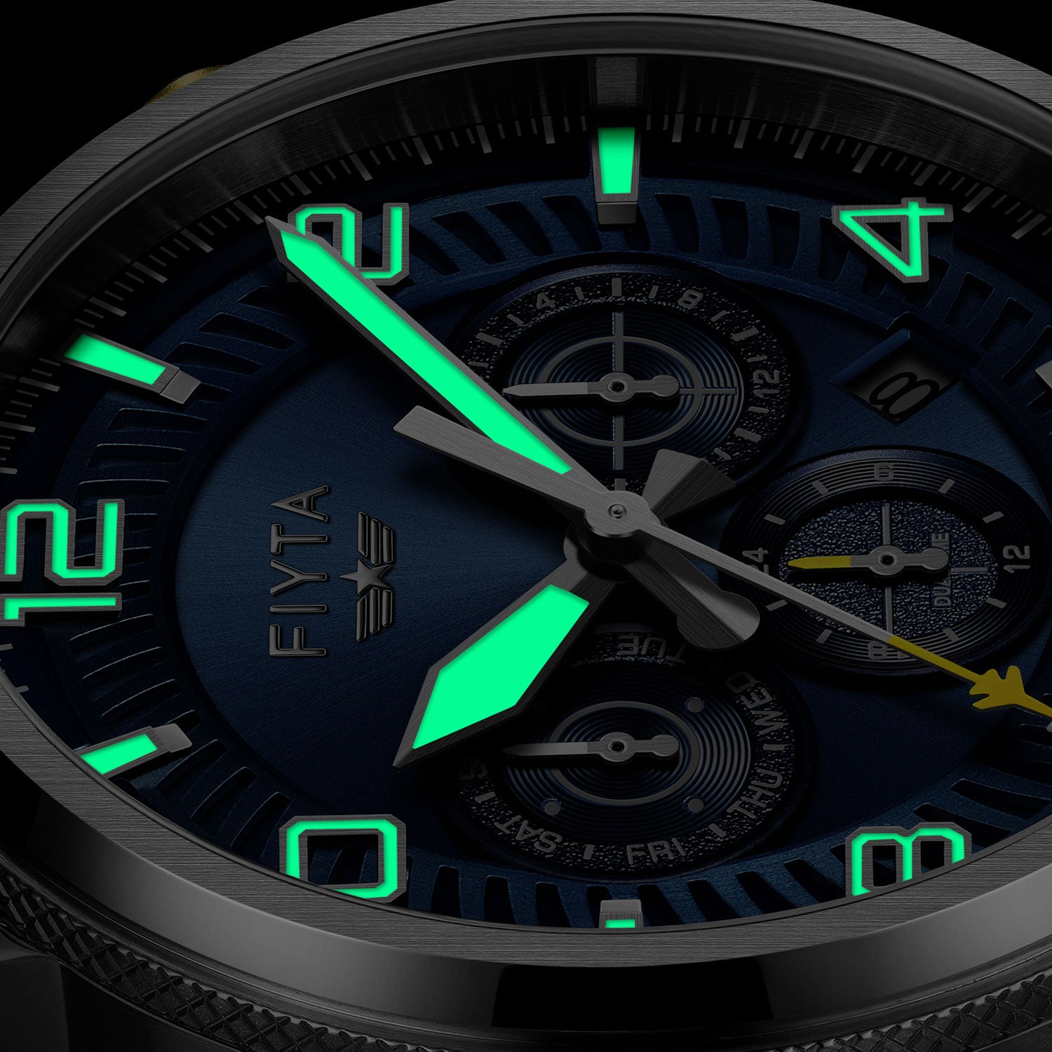 Mach Collection "Falcon" Men's Quartz Watch - FIYTA