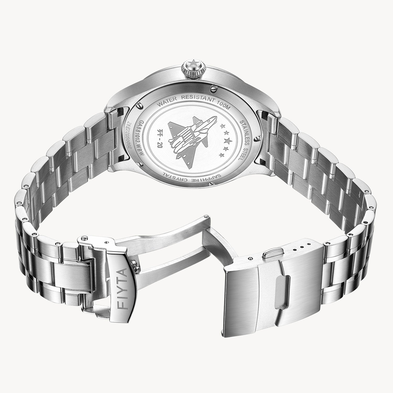 Mach Collection J-20 Fighter Elite Edition Men's Mechanical Watch - FIYTA