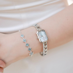 FIYTA Eastern Grace Suzhou Embroidery Watch & Jewelry Gift Set L865039.WLW-AB0008.WSDG detail image (Persimmon Bracelet (AB0008.WSDG))