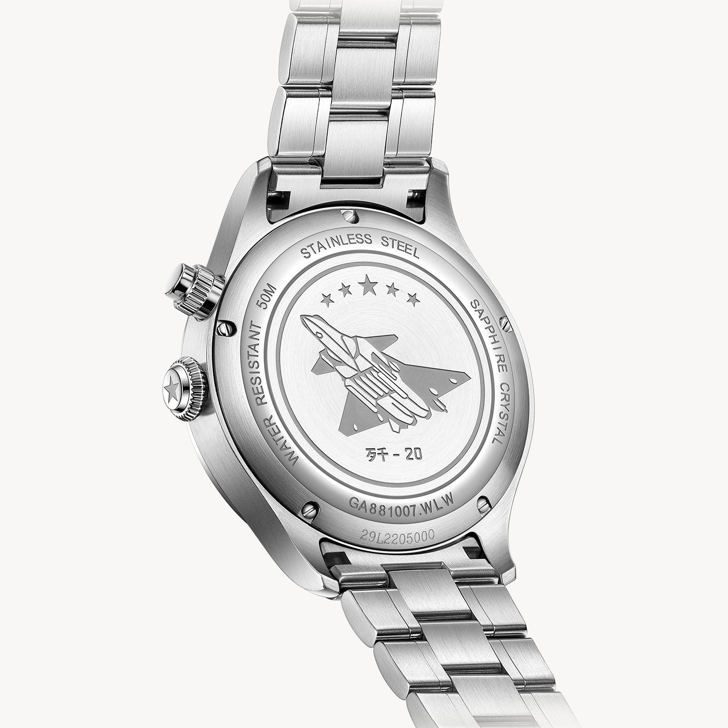 Mach Collection J-20 Fighter Special Edition Men's Mechanical Watch - FIYTA