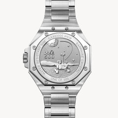 FIYTA Mars-500 Men's Automatic Watch GA880000.WKW detail image (Brown Dial / Silver Strap)