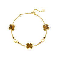 Pulsera de trébol para mujer