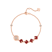 Lucky Persimmon Collection Women Bracelet - Koi Red